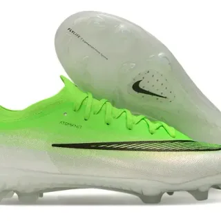 Nike أخضر شفاف Knit Upper Gradient Firm-Ground أحذية كرة القدم