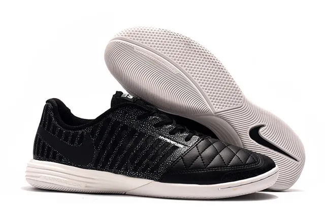 Nike Hypervenom Indoor branco e azul caixa de dedos acolchoada faixa listrada vertical de sintético overlay sapatos de futebol indoor 9