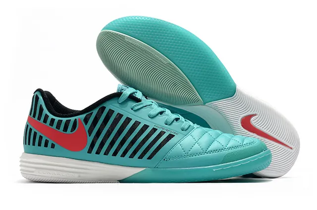 Nike Hypervenom Indoor branco e azul caixa de dedos acolchoada faixa listrada vertical de sintético overlay sapatos de futebol indoor 19