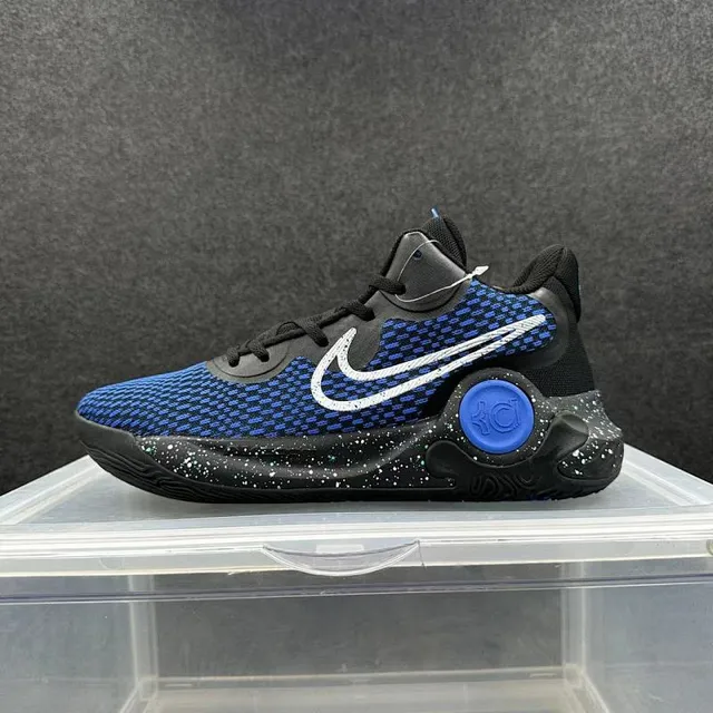 Nike KD Blue Black Speckled Midsole Basketball Shoes 2