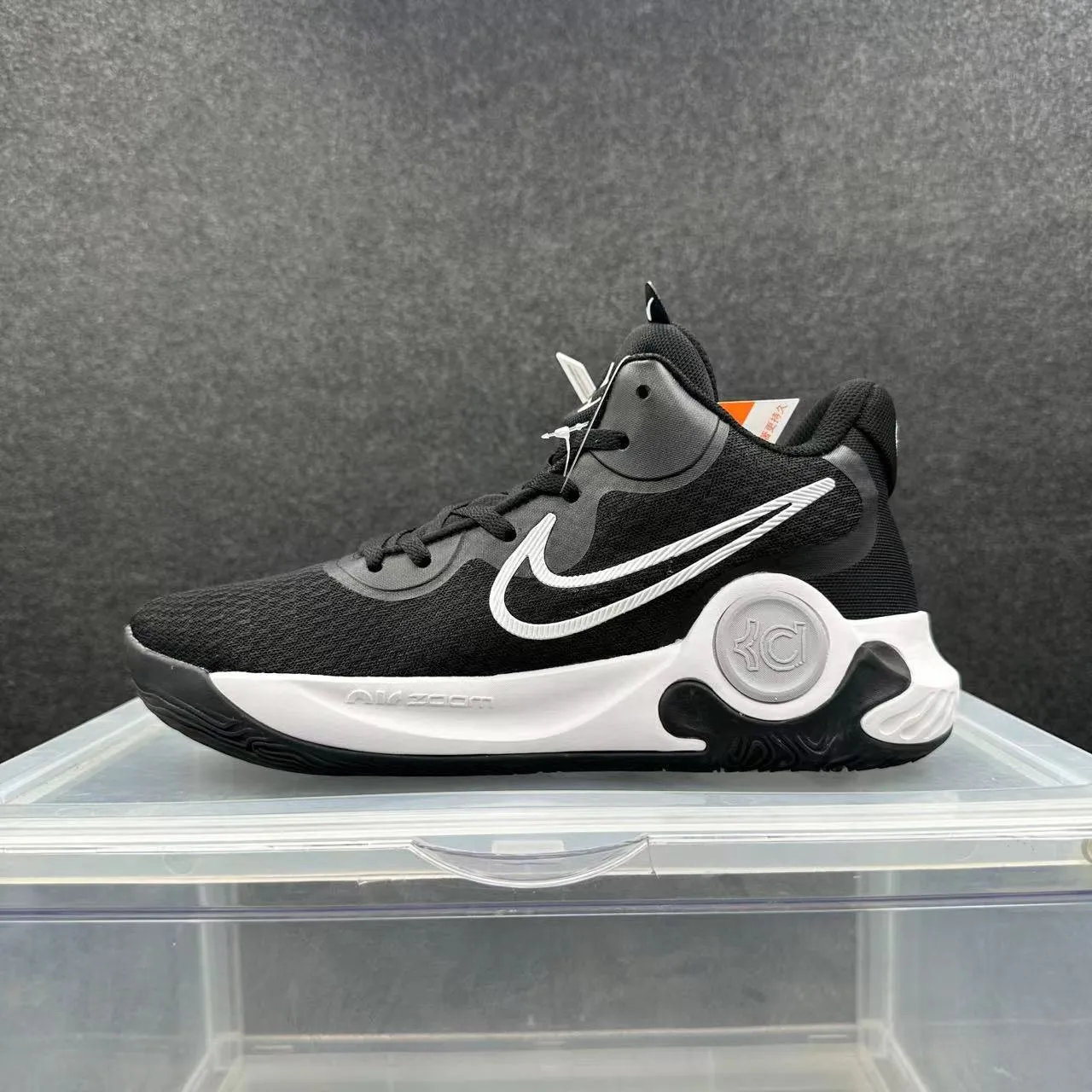 Nike KD Trey 6 Black White Basketball Shoes 2