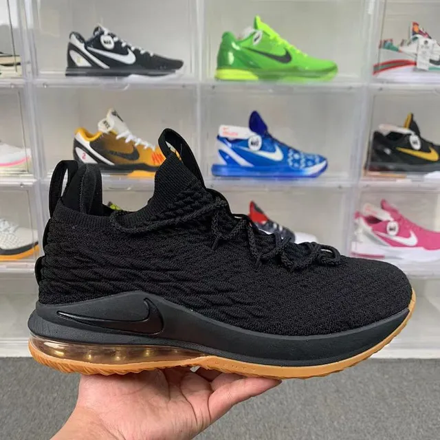 Nike LeBron 17 Black Gum Basketball Shoes 2