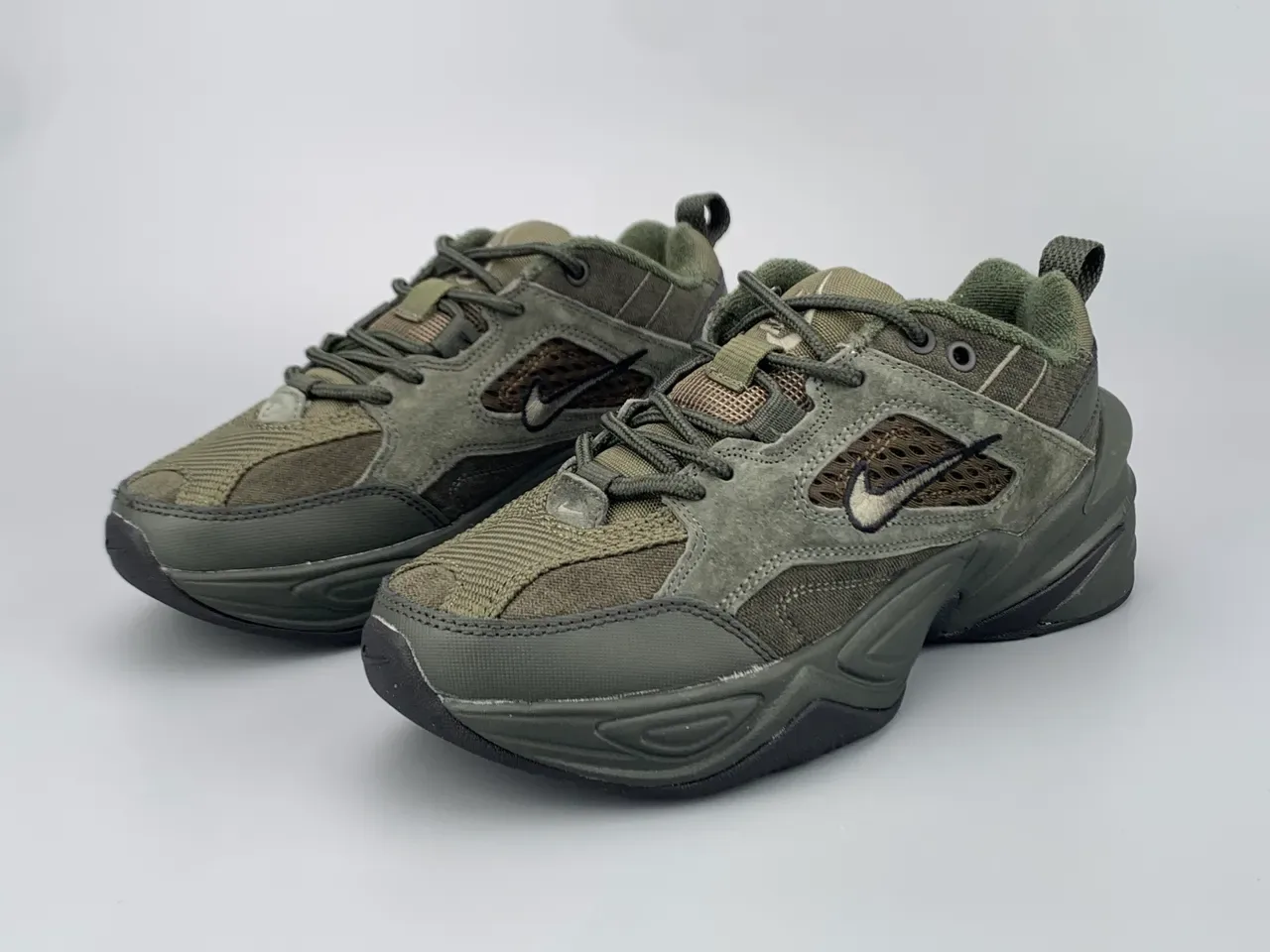 Nike M2K Tekno Army Green Lifestyle Sneakers 8