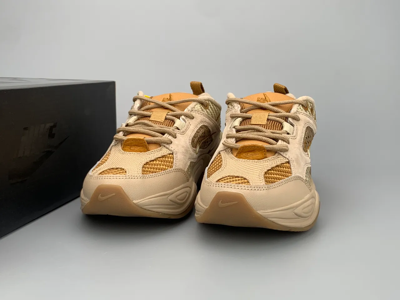 Nike M2K Tekno Beige Chunky Sneakers 3