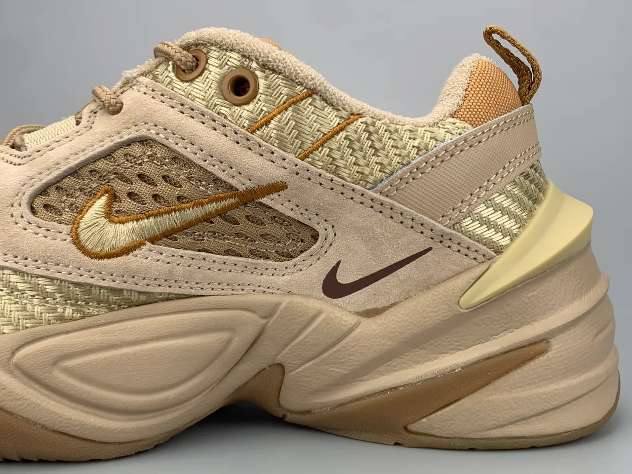 Nike M2K Tekno Beige Chunky Sneakers 10