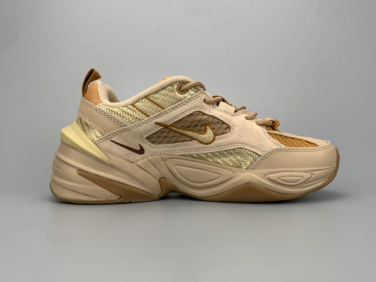 Nike M2K Tekno Beige Chunky Sneakers 9