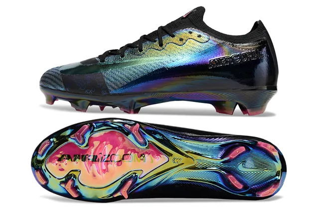 Nike Mercurial Chaussures de football iridescentes holographiques pour terrain ferme 5