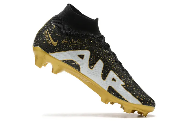 Nike Mercurial Superfly Gold Speckle Firm-Ground Soccer Shoes 3