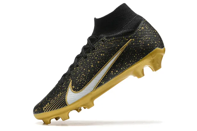 Nike Mercurial Superfly Gold Speckle Firm-Ground Soccer Shoes 4