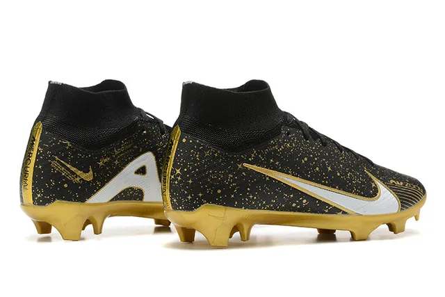 Nike Mercurial Superfly Gold Speckle Firm-Ground Soccer Shoes 5
