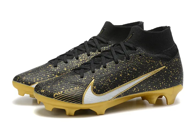 Nike Mercurial Superfly Gold Speckle Firm-Ground Soccer Shoes 8