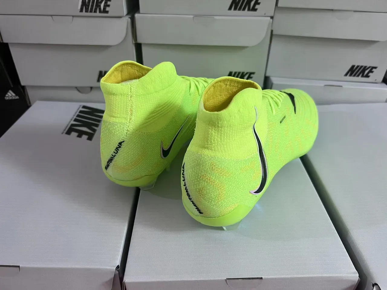 Nike Mercurial Superfly Neon Lime Camo Firm-Ground chaussures de football 15