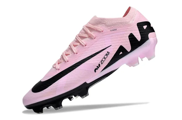 Nike Mercurial Vapor Pink and Black Firm-Ground Soccer Shoes 3