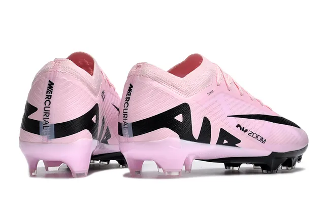Nike Mercurial Vapor Pink and Black Firm-Ground Soccer Shoes 5