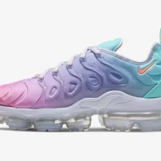 Nike Multicolor Gradient Upper Wave-Pattern Overlays Lifestyle Sneakers
