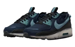 Nike Navy Blue Low-Top Silhouette Mesh And Synthetic Upper Lifestyle Sneakers 5