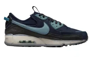 Nike Navy Blue Low-Top Silhouette Mesh And Synthetic Upper Lifestyle Sneakers 6