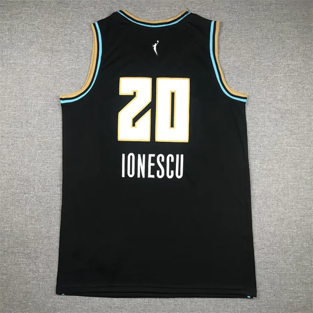قميص كرة السلة Nike New York Liberty Nike Rebel Edition أسود/ذهبي 2
