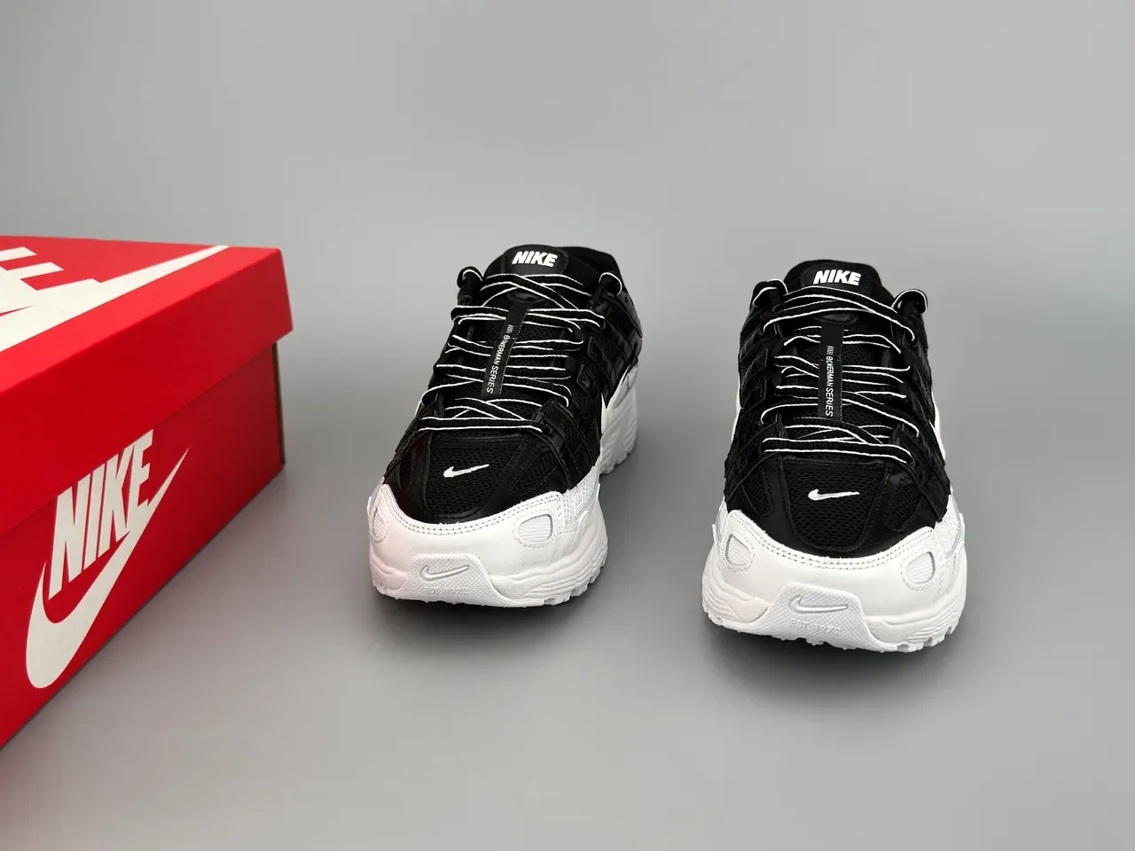 Nike P-6000 Black and White Lifestyle Sneakers 3