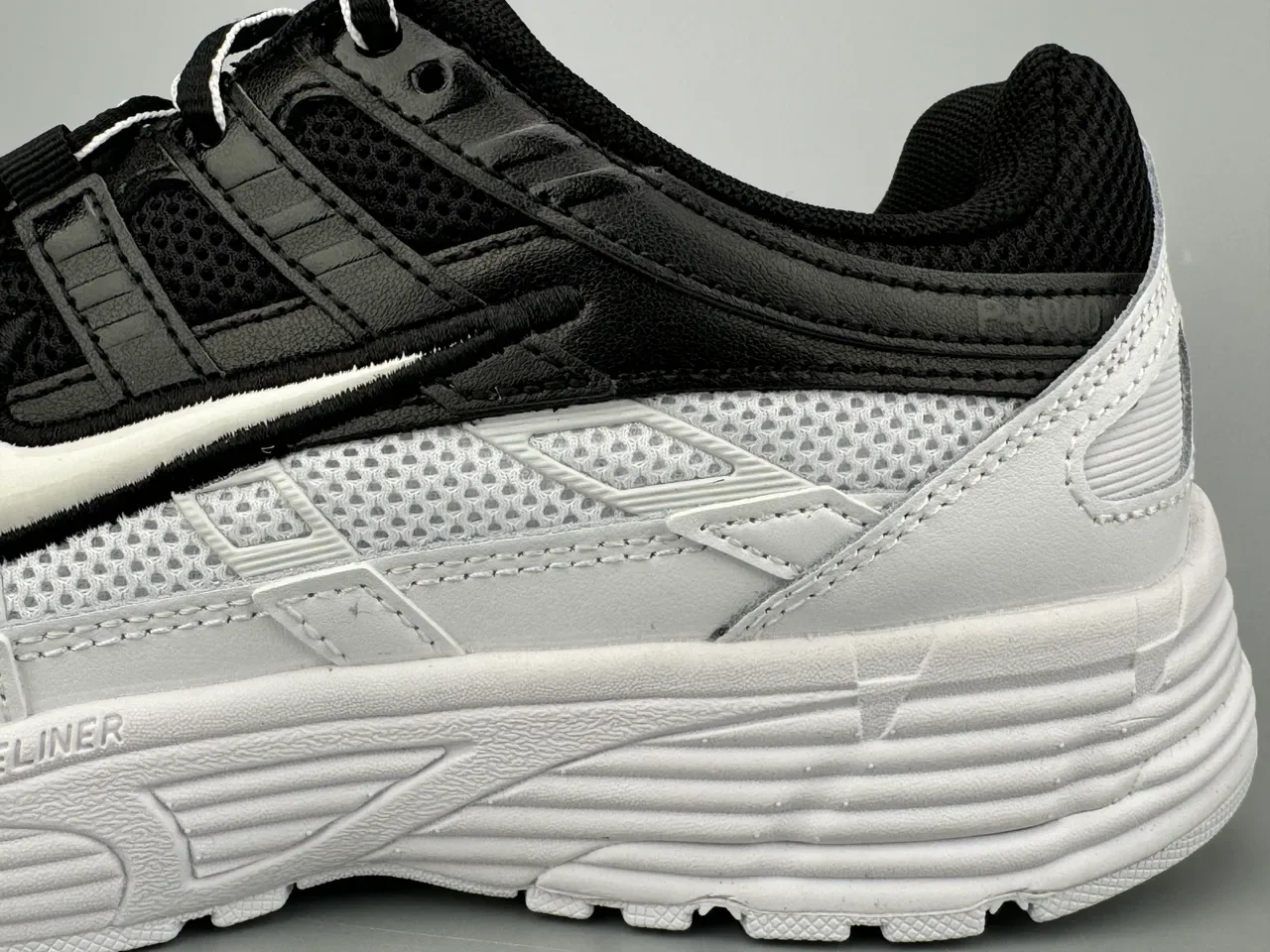 Nike P-6000 Black and White Lifestyle Sneakers 5