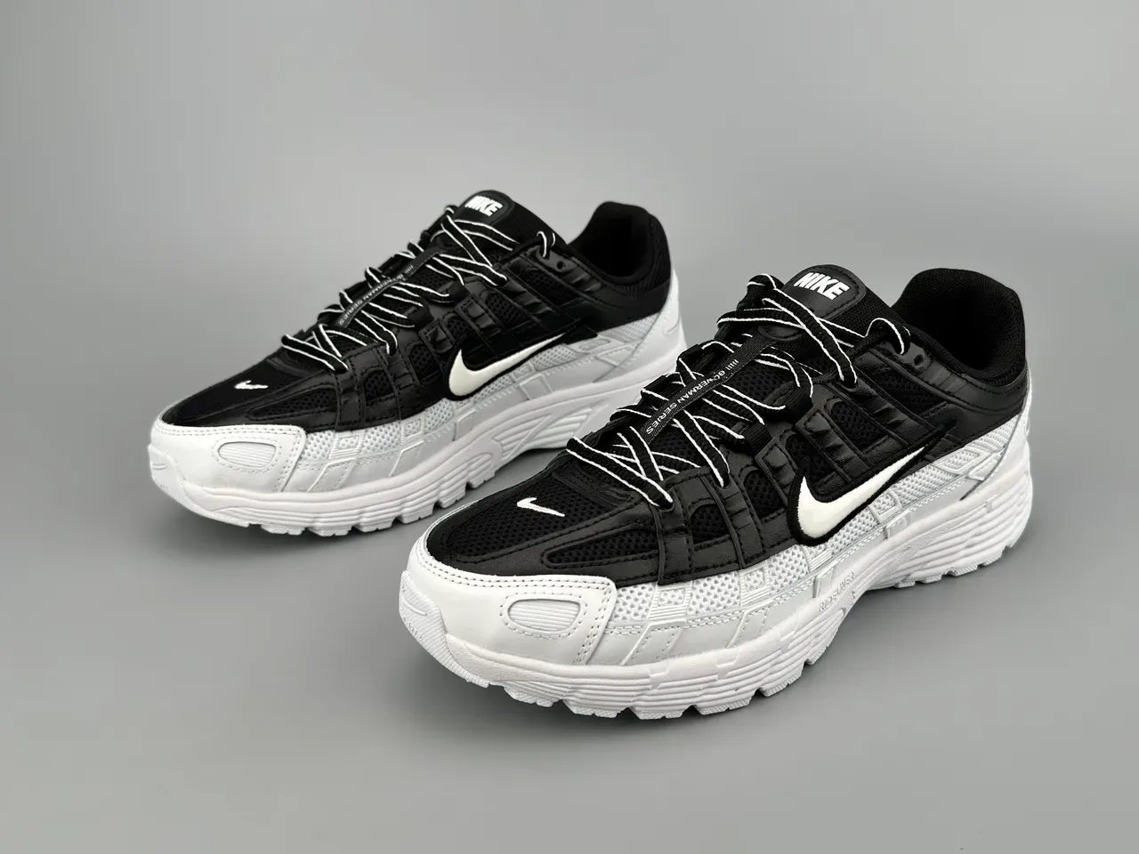 Nike P-6000 Black and White Lifestyle Sneakers 9