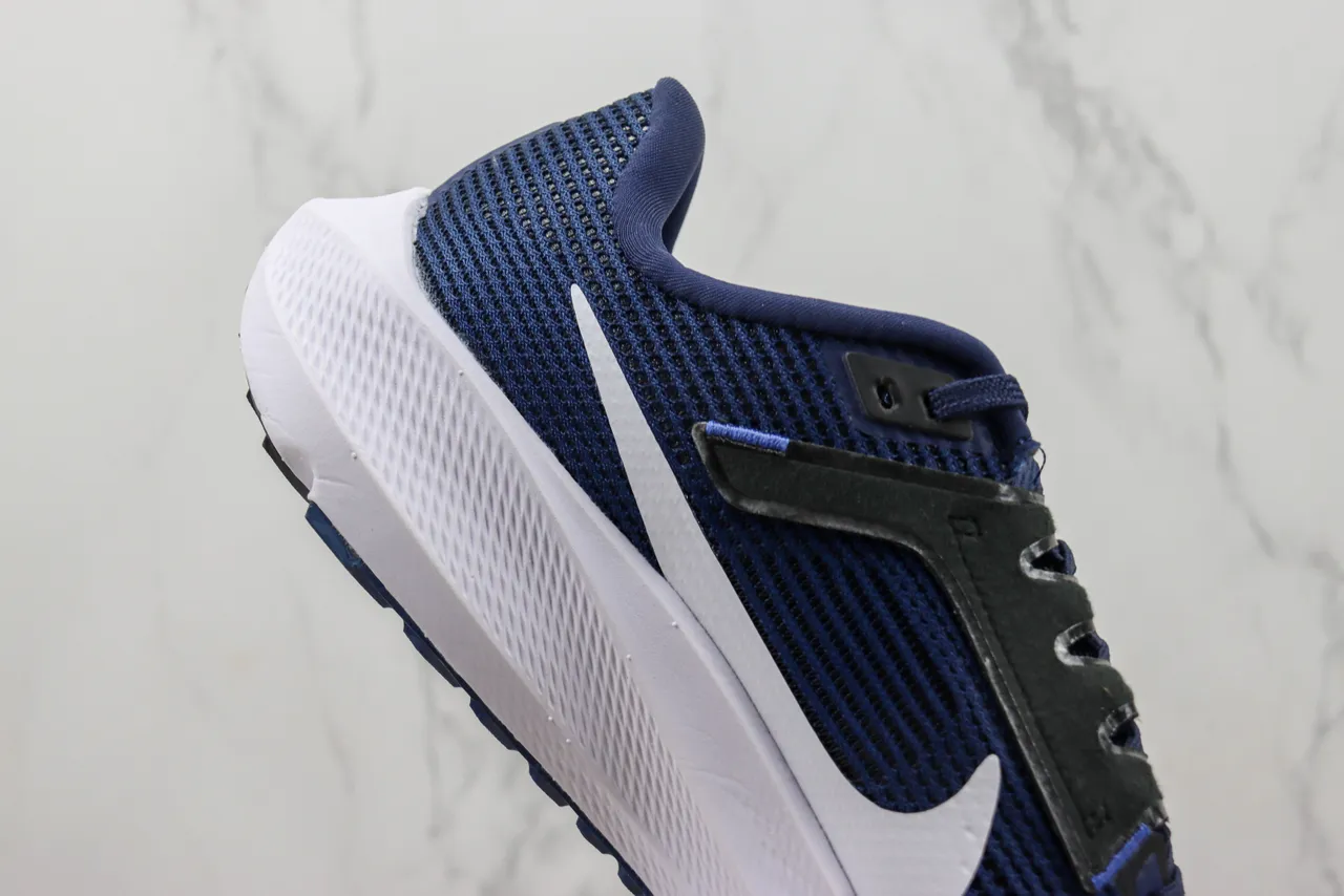 Nike Pegasus 40 Navy Blue White Running Shoes 5