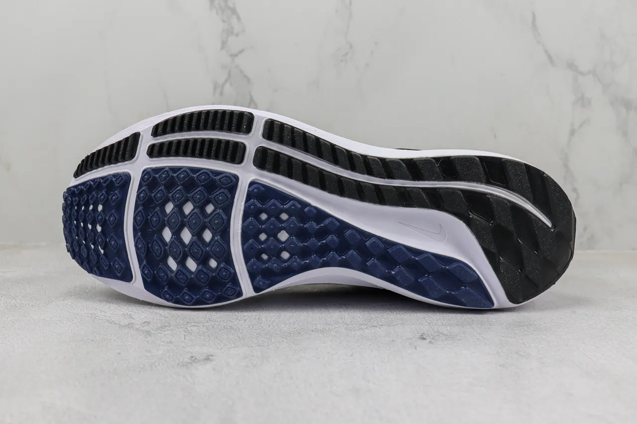 Nike Pegasus 40 Navy Blue White Running Shoes 8