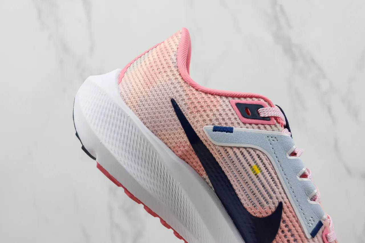 Nike Pegasus 40 Pink Navy White zapatillas de correr 5