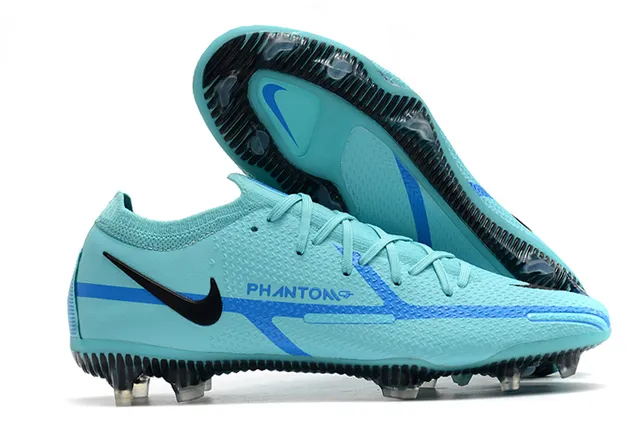 Nike Phantom GT কালো লাল নিট আপার লো-কাট বুটি কলার ফার্ম-গ্রাউন্ড সকার শোজ 2