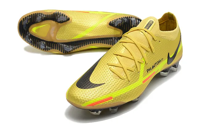 Nike Phantom GT কালো লাল নিট আপার লো-কাট বুটি কলার ফার্ম-গ্রাউন্ড সকার শোজ 8