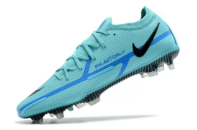 Nike Phantom GT কালো লাল নিট আপার লো-কাট বুটি কলার ফার্ম-গ্রাউন্ড সকার শোজ 12