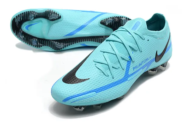 Nike Phantom GT কালো লাল নিট আপার লো-কাট বুটি কলার ফার্ম-গ্রাউন্ড সকার শোজ 14