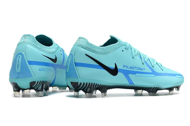 Nike Phantom GT কালো লাল নিট আপার লো-কাট বুটি কলার ফার্ম-গ্রাউন্ড সকার শোজ 15