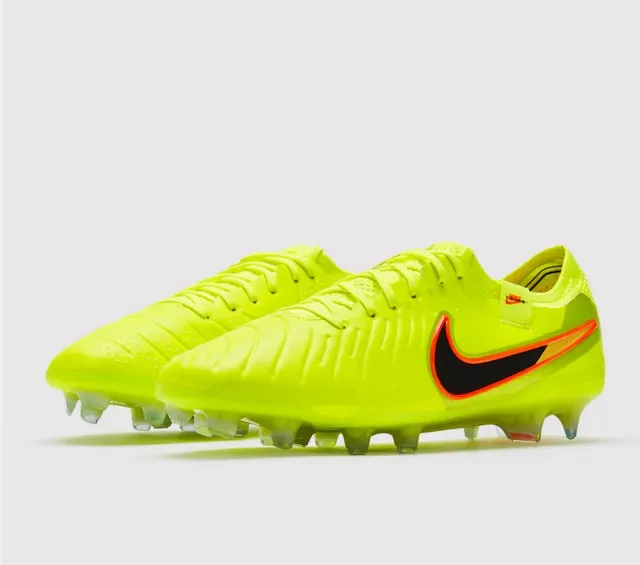 Nike Phantom GT Neon Yellow Black Orange FG Chuteiras de Futebol 2