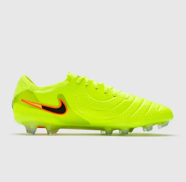 Nike Phantom GT Neon Yellow Black Orange FG Chuteiras de Futebol 5