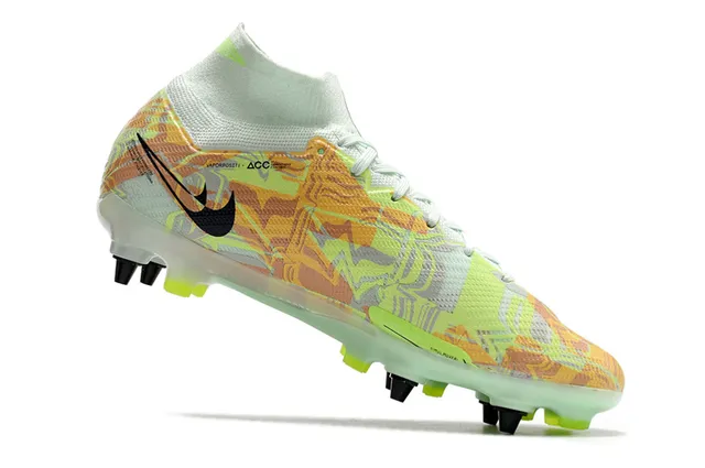 Nike Phantom GT 黄色橙色 高切 Flyknit 鞋面 Air Zoom 缓震 钉板足球鞋 16