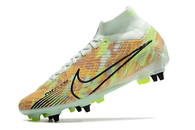 Nike Phantom GT 黄色橙色 高切 Flyknit 鞋面 Air Zoom 缓震 钉板足球鞋 17