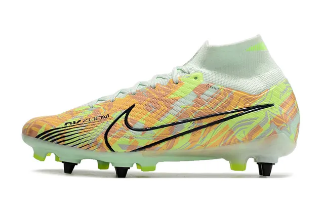 Nike Phantom GT 黄色橙色 高切 Flyknit 鞋面 Air Zoom 缓震 钉板足球鞋 18