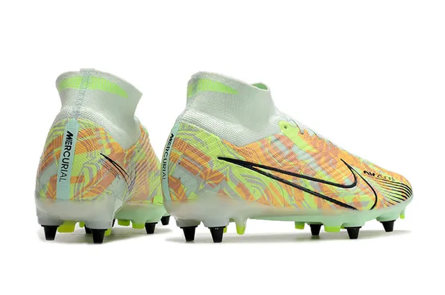 Nike Phantom GT 黄色橙色 高切 Flyknit 鞋面 Air Zoom 缓震 钉板足球鞋 20