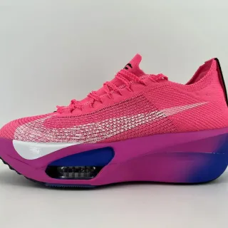 Nike Tênis Running Rosa Azul Upper Knit Midsole Gradient
