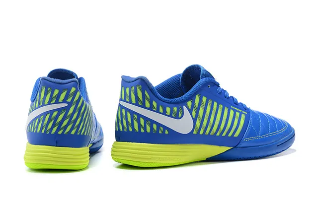 Nike أحمر أبيض كاج مودلد علوي مبطن مقدمة صناعية أحذية كرة القدم الداخلية 16