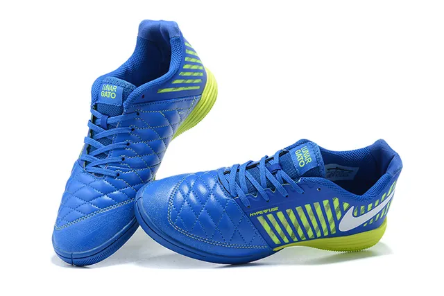 Nike أحمر أبيض كاج مودلد علوي مبطن مقدمة صناعية أحذية كرة القدم الداخلية 19