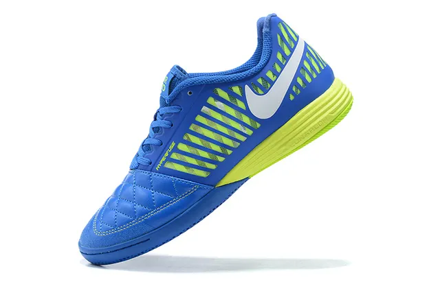 Nike أحمر أبيض كاج مودلد علوي مبطن مقدمة صناعية أحذية كرة القدم الداخلية 21