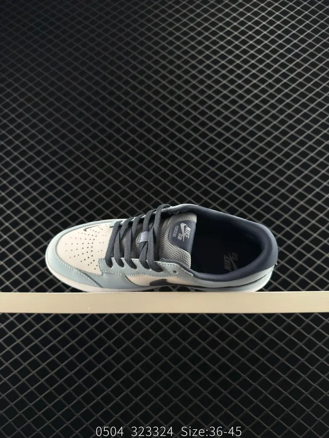 Nike SB Chrono Solarsoft Bleu clair et bleu marine chaussures de skateboard 4