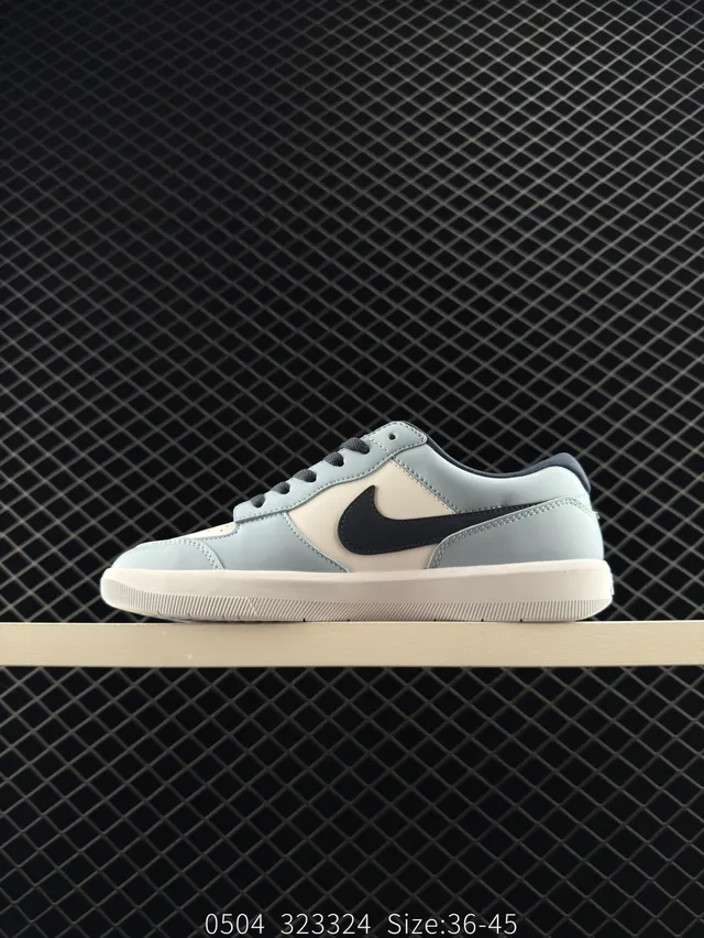 Nike SB Chrono Solarsoft Bleu clair et bleu marine chaussures de skateboard 5