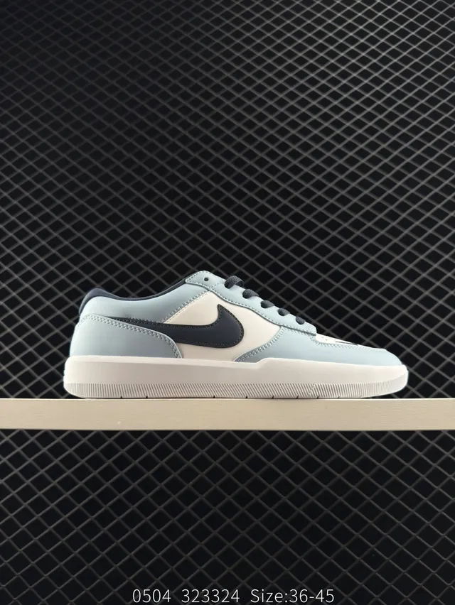 Nike SB Chrono Solarsoft Bleu clair et bleu marine chaussures de skateboard 6