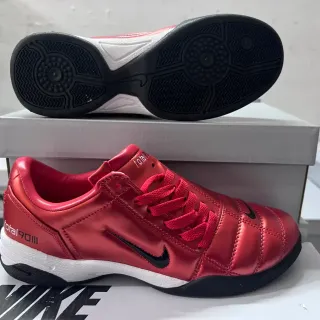 Nike Total 90 III Metallic Red Indoor Soccer Shoes
