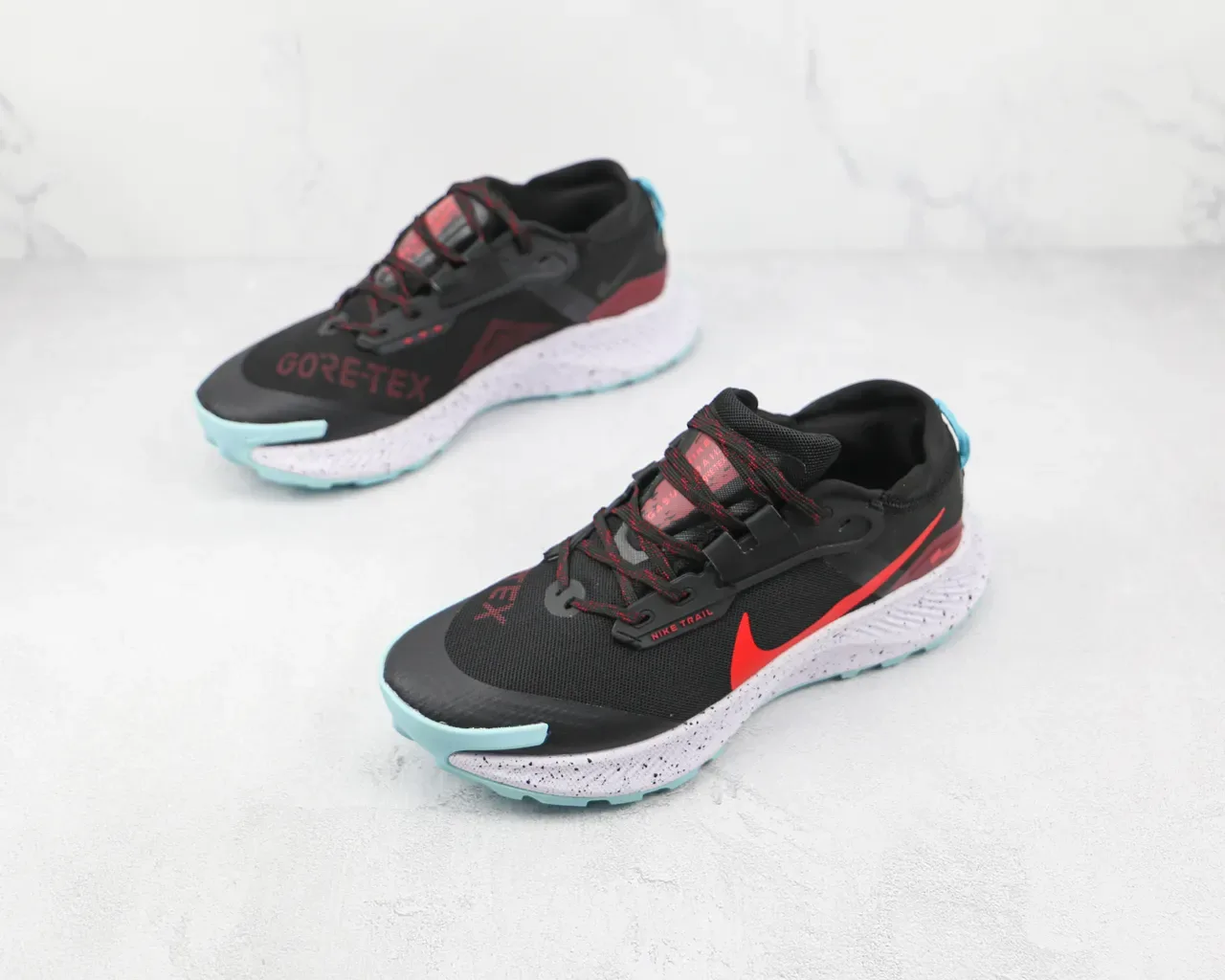 Nike Trail Black Red GORE-TEX Chaussures de running imperméables 4