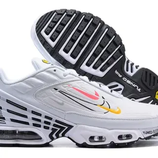 Nike Tuned Air White Black Multicolor Lifestyle Sneakers