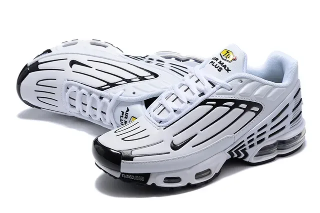 Nike Tuned Air White Black Multicolor Lifestyle Sneakers 11